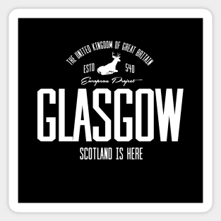 Great Britain, Scotland, Glasgow Sticker